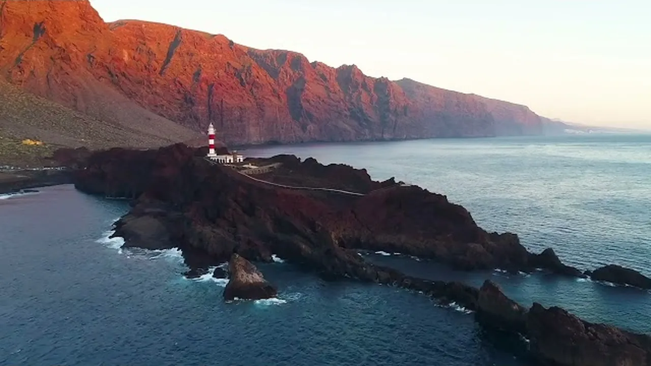 Тенерифе с высоты: кадр из видео TG Tours